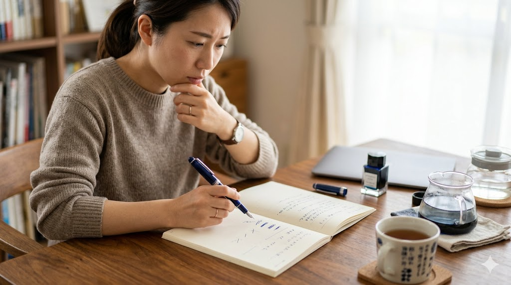 万年筆のインクが出ない！原因とすぐできる対処法まとめのイメージ画像