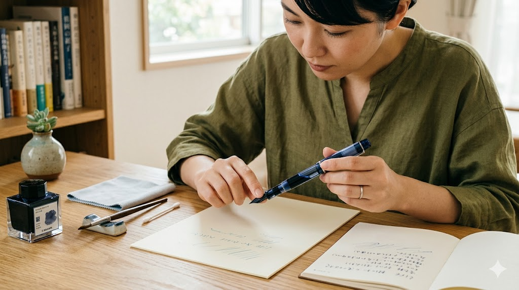 インクあるのに書けない主な理由を表すイメージ画像