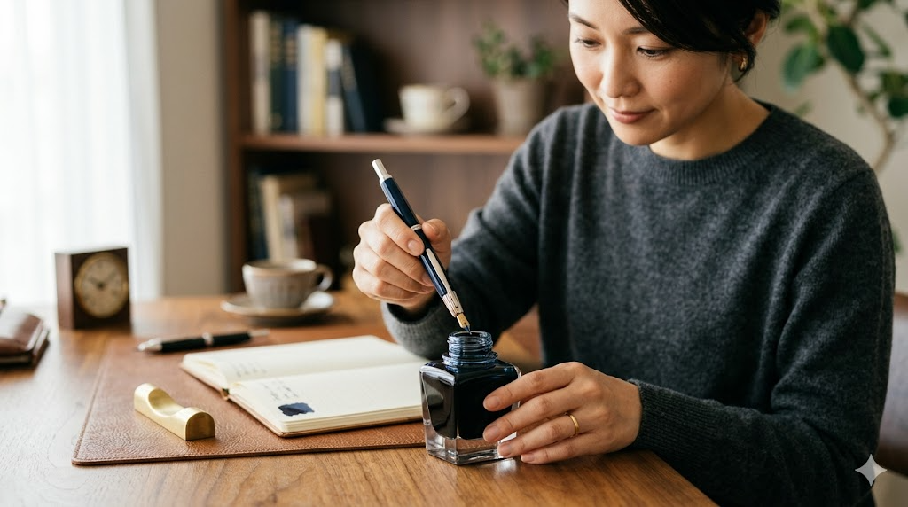 万年筆用顔料インクのおすすめ完全ガイドのアイキャッチ画像