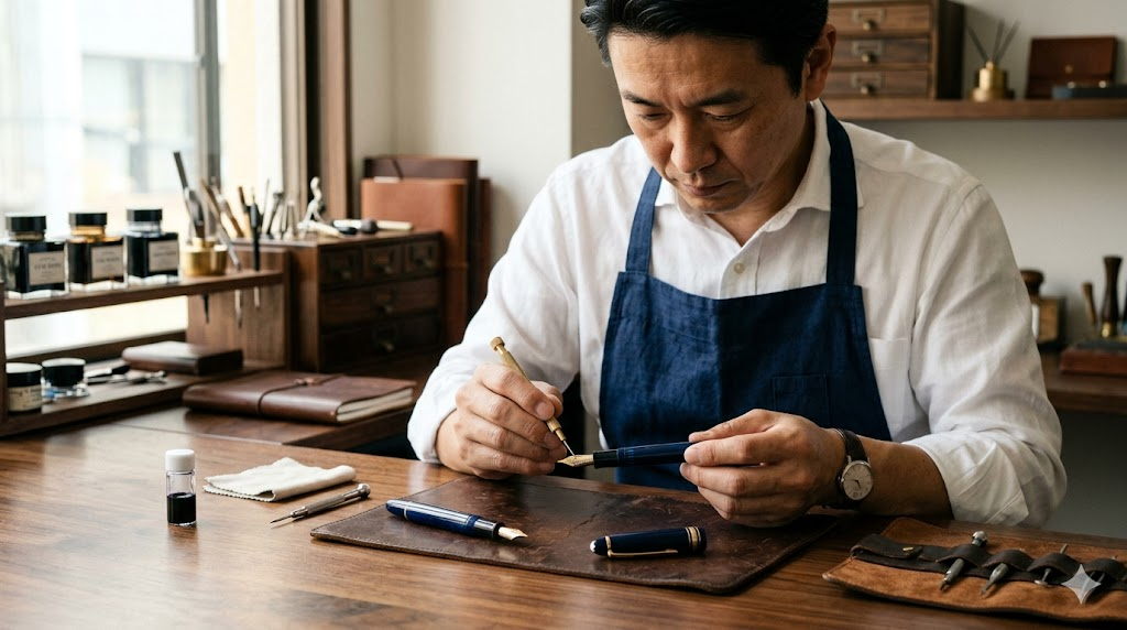 万年筆の修理で悩む前に！自分でもできる対処法と依頼先ガイドのアイキャッチ画像