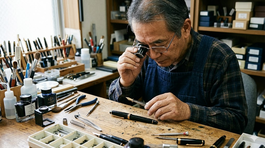 万年筆の修理で悩む前に！自分でもできる対処法と依頼先ガイドのイメージ画像
