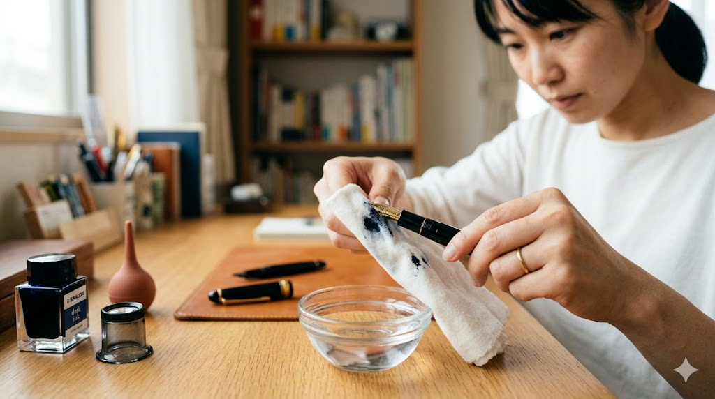 インクが出ない時の原因とすぐできる対処法を表すイメージ画像