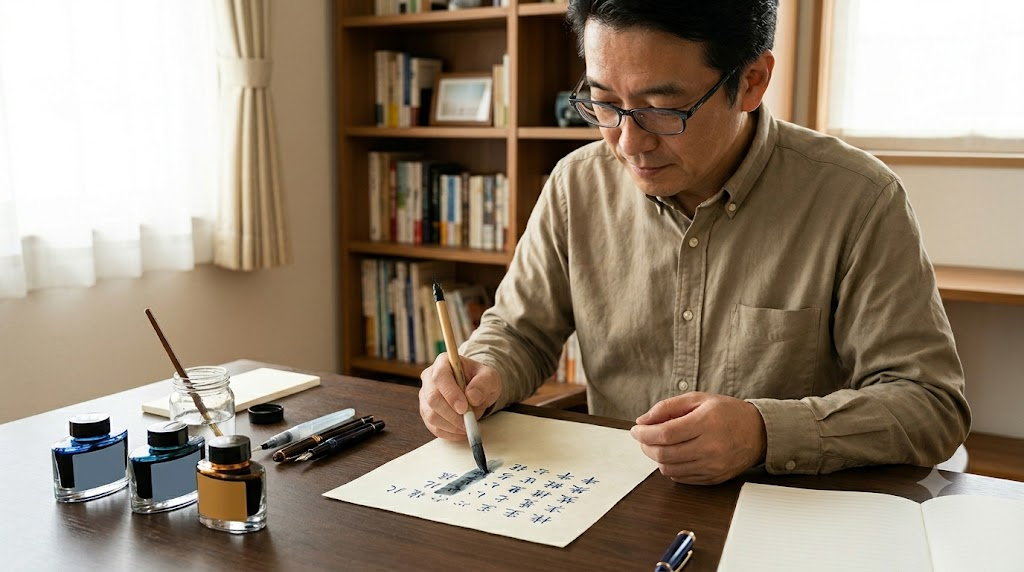 耐水性と耐光性が高い顔料インクのメリットを表すイメージ画像