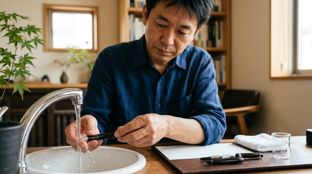 詰まるのを防ぐ正しい手入れの頻度を表すイメージ画像
