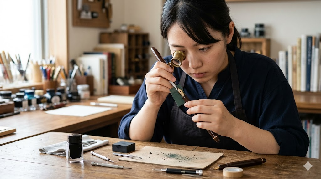 自分で無理に直すリスクと研磨の注意点を表すイメージ画像