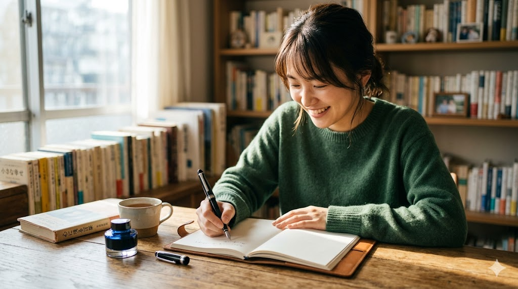 5000円の万年筆で豊かな生活を始めようを表すイメージ画像