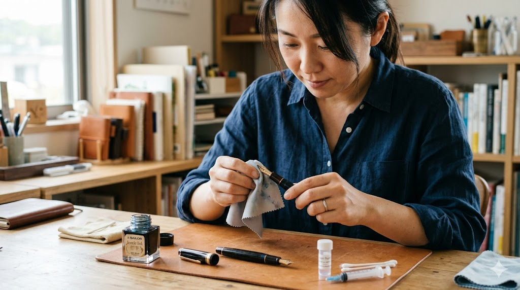 万年筆の修理で愛用品を長く使うためにを表すイメージ画像